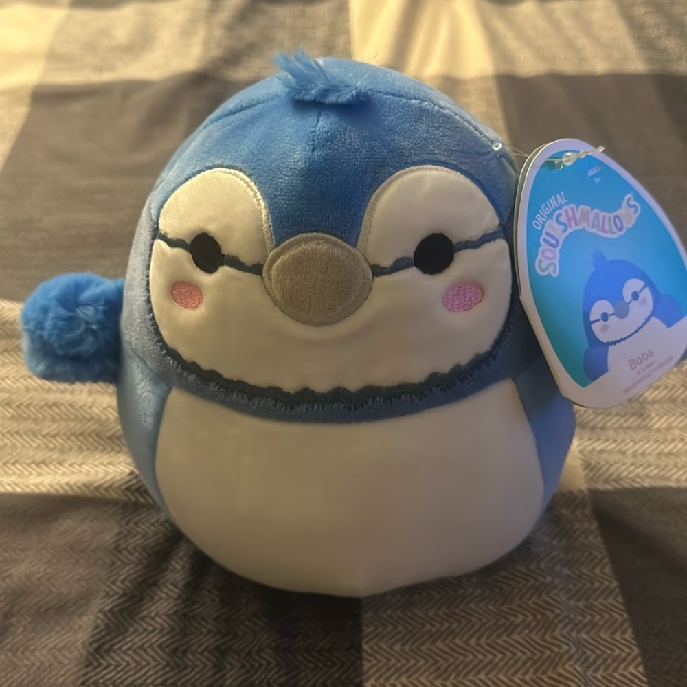 Squishmallow- Babs the Blue Jay
